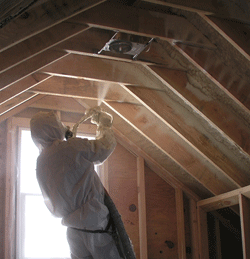 Olympia WA attic spray foam insulation